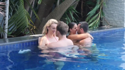 Real Swingers Swap for the First Time in Group Sex Full Version