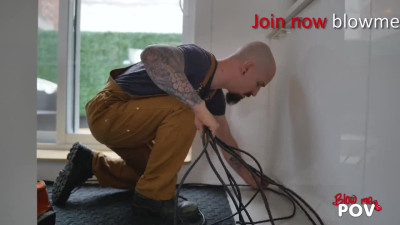 Blow Me POV - I Suck the Cable Guy