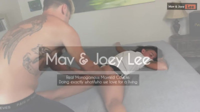 It Started with Booty Rubs... It Ended with Several Orgasms... Mav & Joey Lee 4K