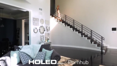 HOLED Stairway Anal Fucking With Alexa Raye