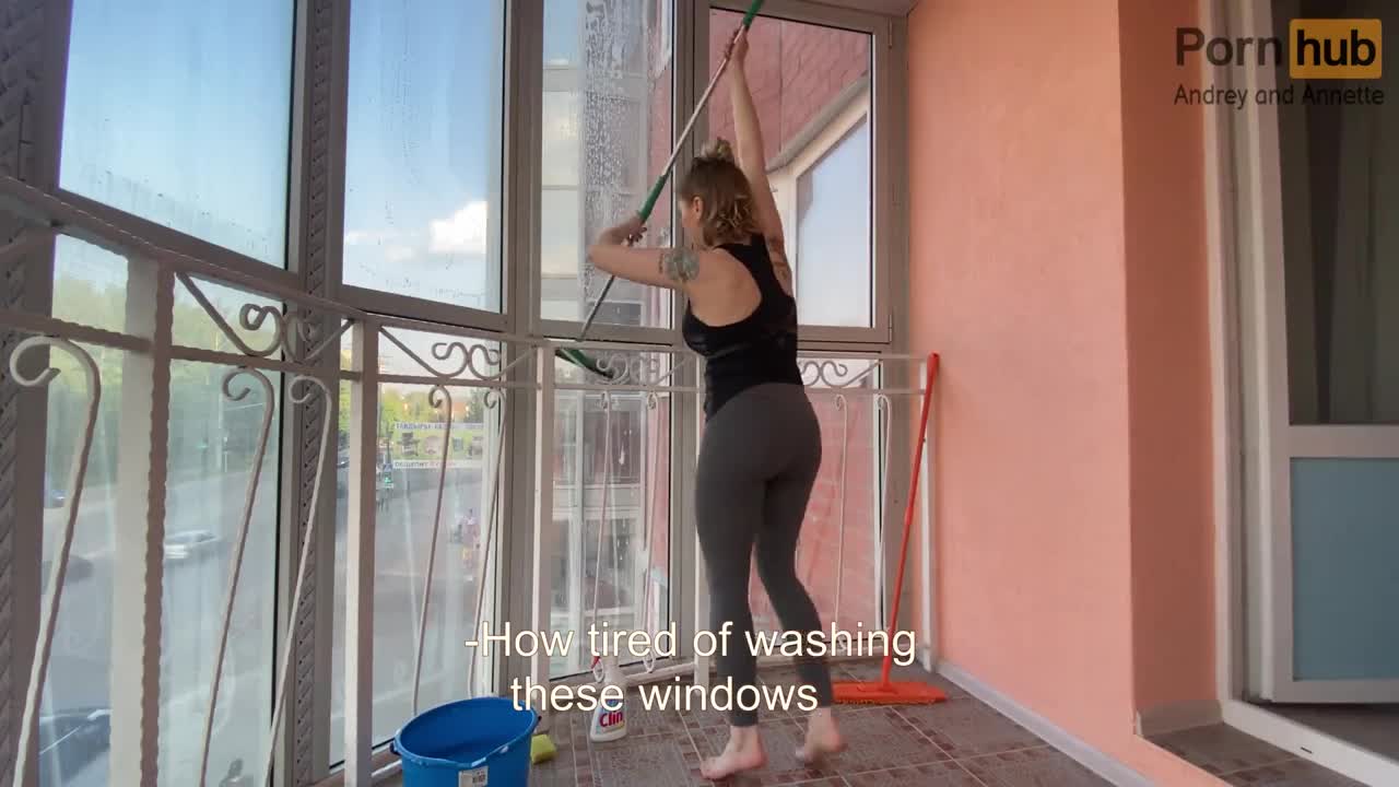 Watch My stepmother was stuck on the balcony and of course I helped her ❤ Short Sex Videos - Duration: 15:10 | ePornNEW.