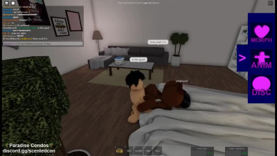 roblox slut gets fucked