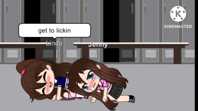 Turned into a girl! Gacha club lesbian porn