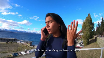 This young backpacker in Bariloche needs YOUR help