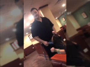 Waiter Tipped With Blowjob