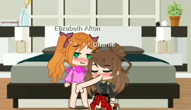 Futa Elizabeth Afton x Charlie (blowjob)