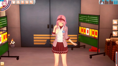 3D Hentaigame - Sakura Haruno skip her class to lose virginity 1