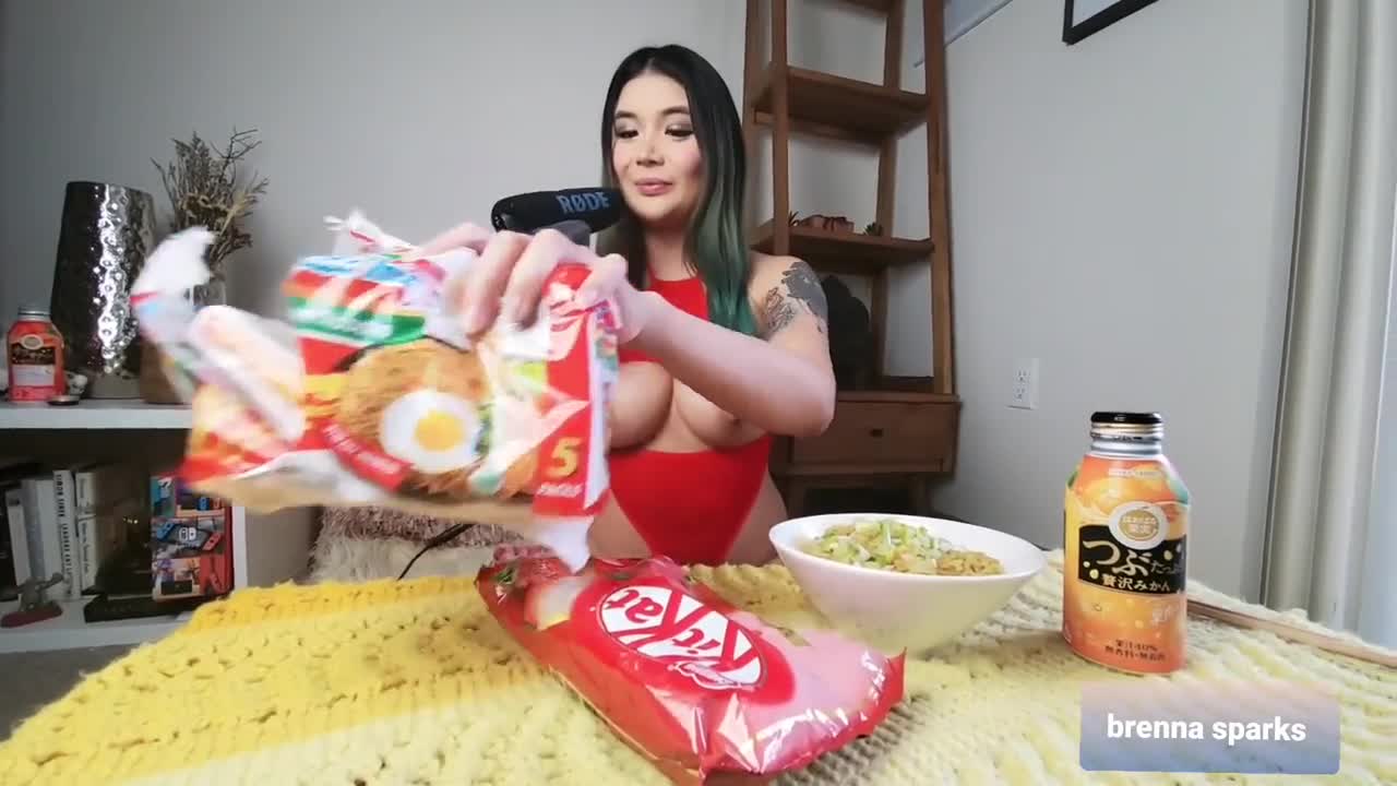 Watch Big titty asian does ASMR mukbang Short Sex Videos - Duration: 07:49 | ePornNEW.