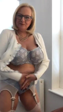 Annabel’s new satin bra and panties