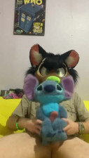 Chuckles Shep x Stitch Plushie