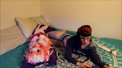 Humping My Body Pillow While Watching Hentai