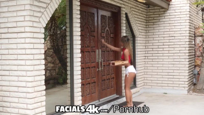 FACIALS4K Multiple Cum Explosion Facials All Over Friendly Neighbor