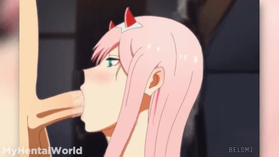 Darling in the Franxx Zero Two hentai animation Compilation Fuck