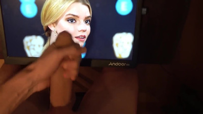 Cumming on Anya Taylor-Joy - Cum Tribute