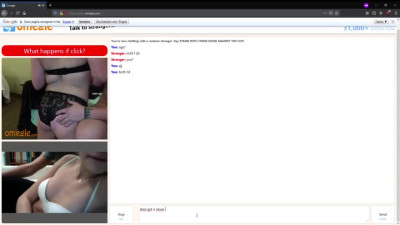 Omegle 3 - Couple watches vid