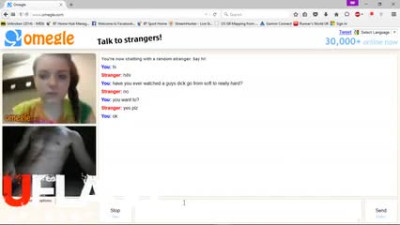 Hot Girl Fingers herself on omegle