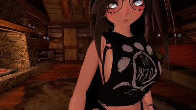 {POV} ANIME GIRL GIVES YOU A SENSUAL LAPDANCE AND RIDES YOU