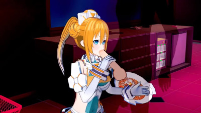 Neptunia - Orange Heart 3D Hentai