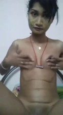 Indian Woman Nude Selfies Vid 1