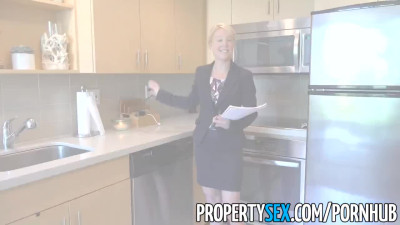 PropertySex - Hot Southern MILF real estate agent gets creampie