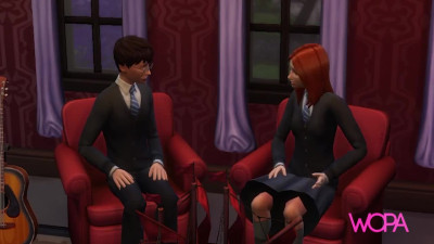 Sirius Black and Ginevra Weasley having sex in harry cuckold gryffindor bedroom - WOPA