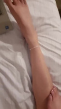 Ts Zoey showing off her body in bed