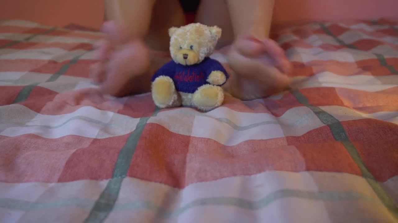 Watch Being Kinky with my teddy bear foot worship Domination Short Sex Videos - Duration: 01:27 | ePornNEW.