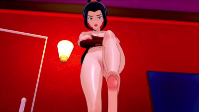 AZULA FOOTJOB (3D HENTAI)