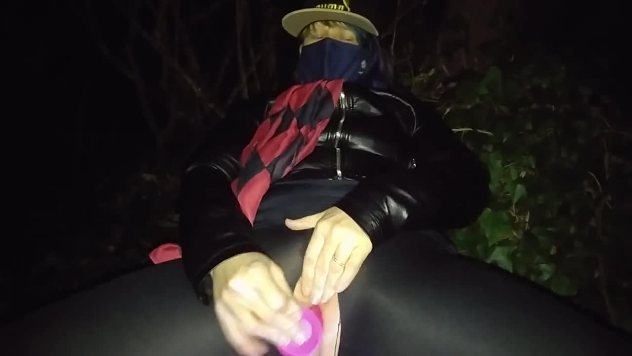 Watch Milf in ripped shiny leggings mastrubates with dildo in public woods at night Short Sex Videos - Duration: 02:16 | ePornNEW.