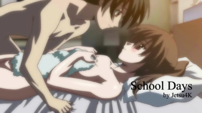 School Days Game - BIG Film [2D Hentai, 4K A.I. Upscaled, Uncensored]