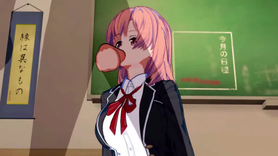 OreGairu - Yui Yuigahama 3D Hentai