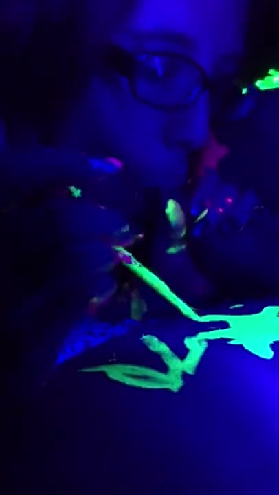 Watch Blowjob during neon body paint Short Sex Videos - Duration: 00:36 | ePornNEW.