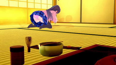 hensuki sayuki senpai What to drink instead of tea 3d hentai