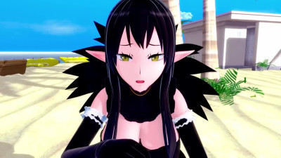 Semiramis FATE GRAND ORDER Sex on the beach 3D HENTAI