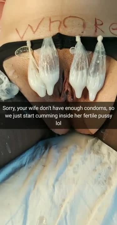 Watch We ran out of condoms, so the guys decided cum deep inside my wife fertile pussy![Cuckold.Snapchat] Short Sex Videos - Duration: 00:59 | ePornNEW.