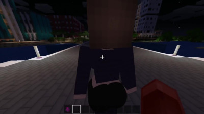 game porn Minecraft | Blowjob on the pier