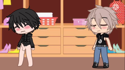 Two best friends fuck in a closet Gacha gay