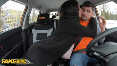 FakeDrivingSchool Learner Nataly Gold Isn’t Wearing Any Panties