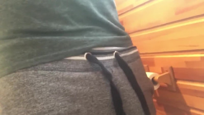 Hard Uncut Cock Pissing