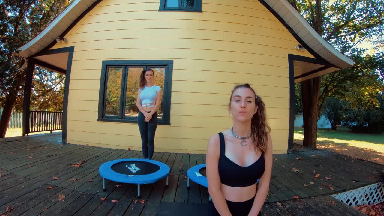 Watch Piper Blush and Charlotte Blush on trampoline, NO BRA Short Sex Videos - Duration: 02:58 | ePornNEW.