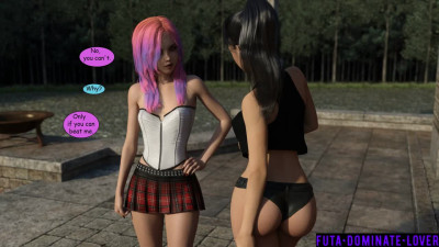 [3D Comiс] Futa Fight Champions Bailey Vs Delia