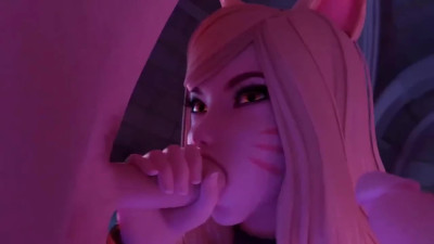 3D Hentai: KDA Ahri Akali Orgy Threesome Uncensored League of Legends Hentai