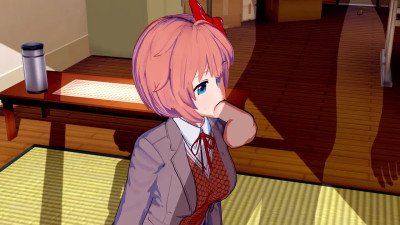 DDLC - Sayori 3D Hentai