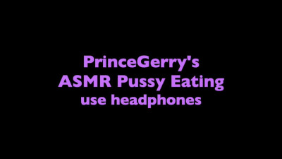 ASMR Pussy Eating - super wet pussy licking, clit sucking (audio only)