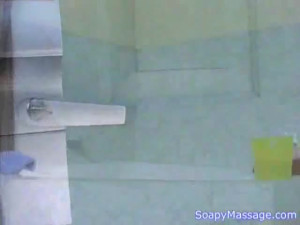 Ange Venus gives a Soapy Massage