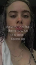 Billie Eilish JOI (Slave Tasks, Cum Twice Ruin Once CEI)