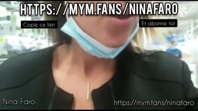 Nina Faro - MILF Francaise Se Tape un Inconnu à Castorama Directement Après Lavoir Branché