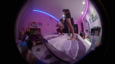 Colegiala Haciendome Una Rica Mamada (Realidad Virtual)