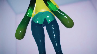 Mmd R18 Slime Girl Pet of Succubus I Don’t know what Slime Girl is doing please Fuck her