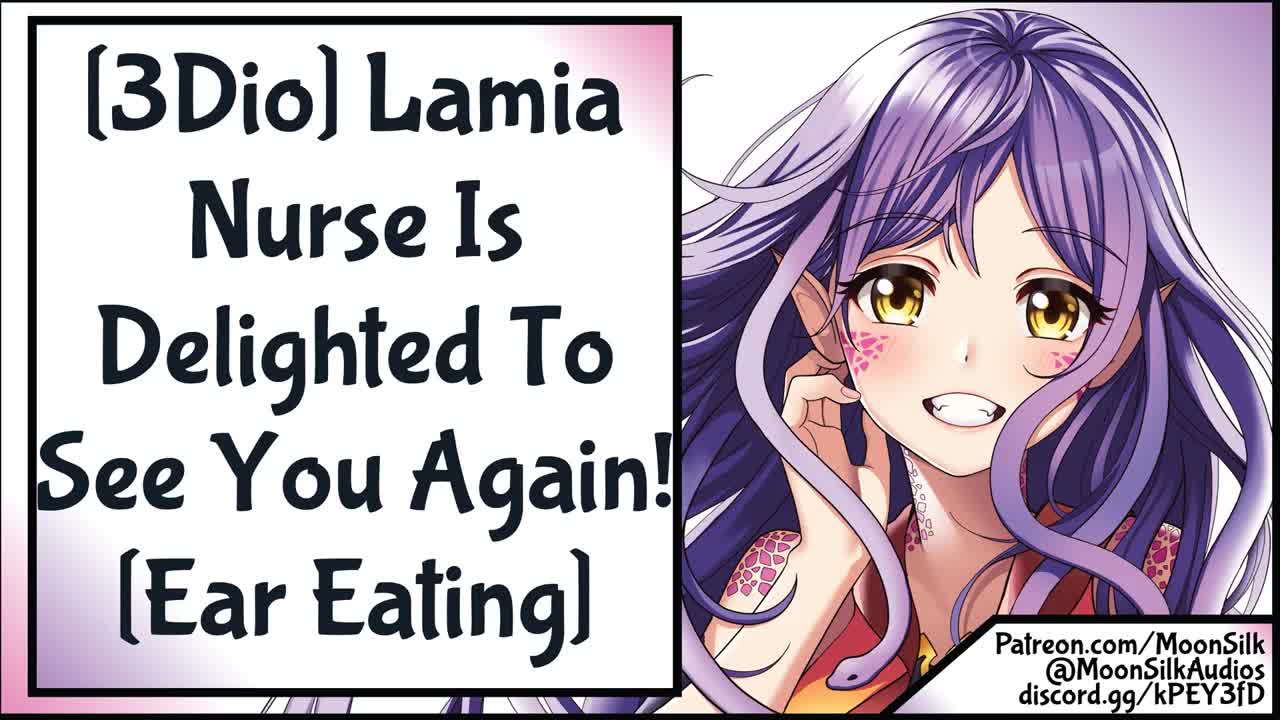 Watch 3Dio Lamia Nurse is Delighted to see you Again! Ear Eating ASMR Wholesome Short Sex Videos - Duration: 21:21 | ePornNEW.